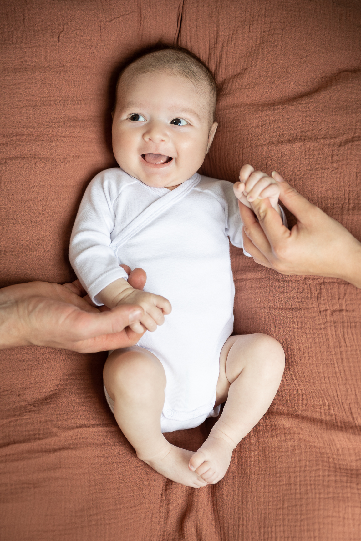 séance photo nouveau né au studio 1