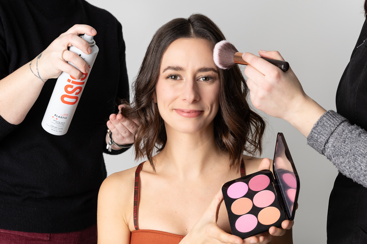 Mise en beauté – shooting photo – Angers – Maine et Loire